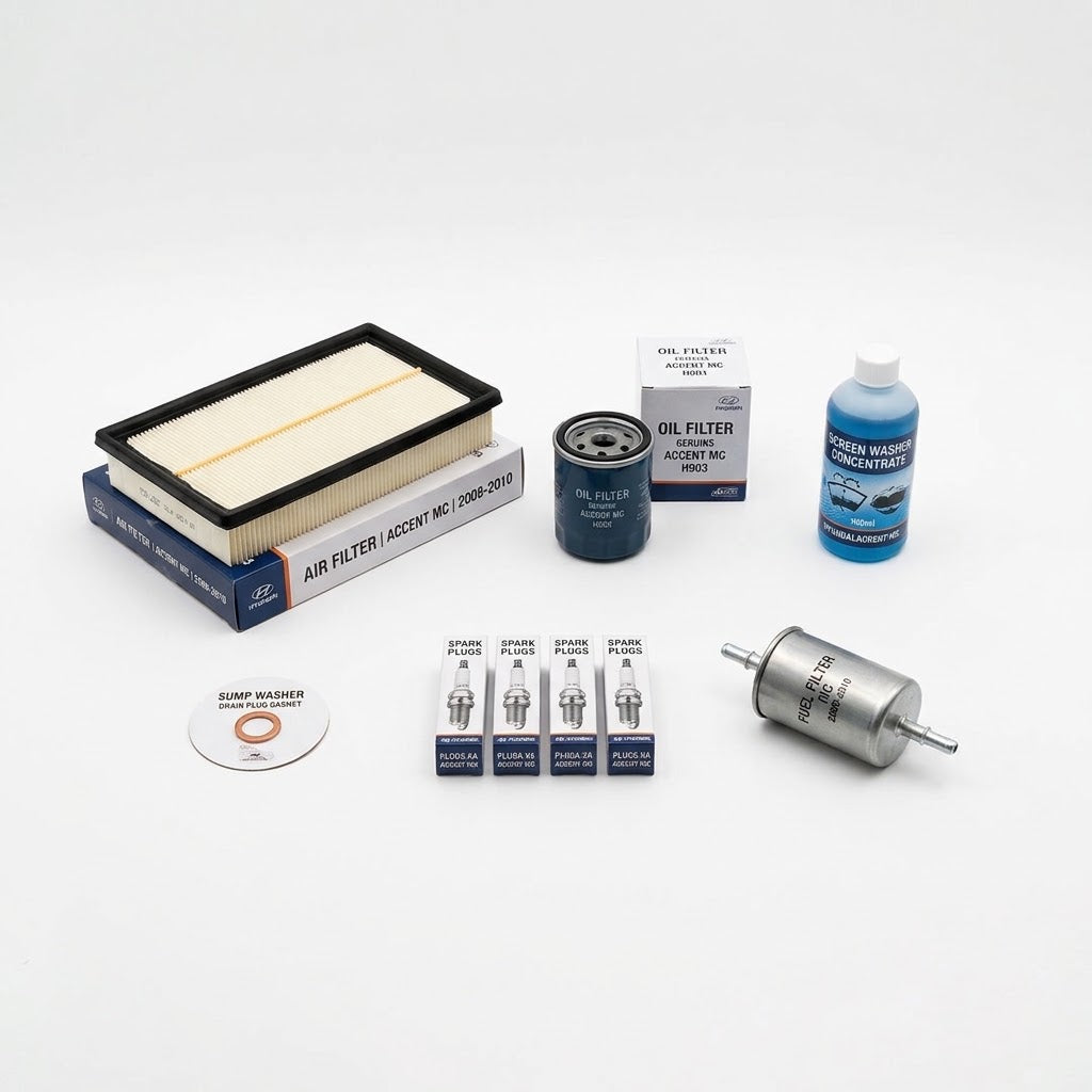 Hyundai Accent MC 2006-2010 Major Service Kit