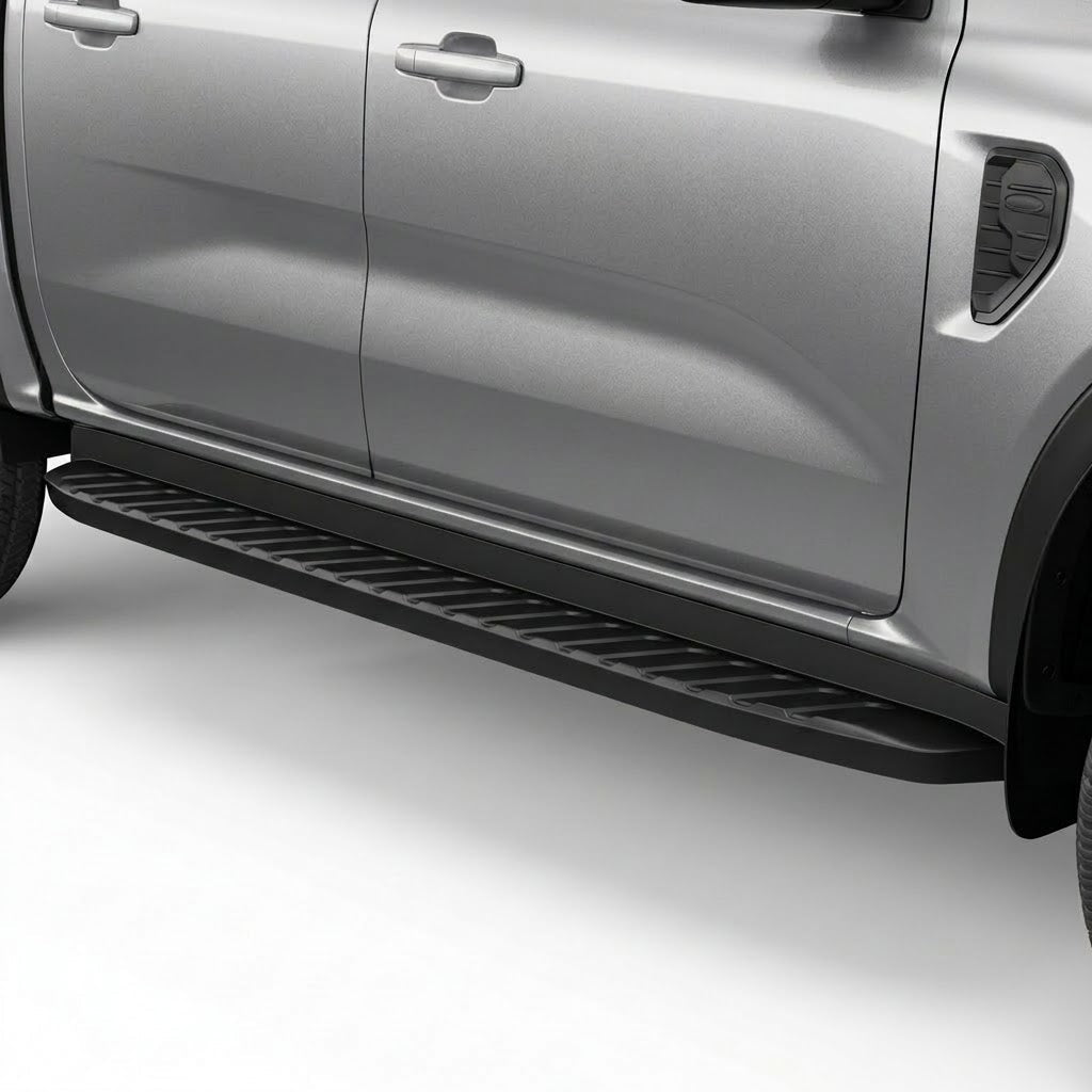 Ford Ranger Ranger Side Steps Without Stainless Steel Trim (Double Cab XL, XLT, Wildtrak and Platinum) - WEBVIBES