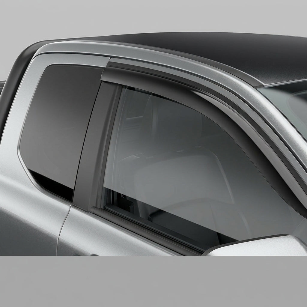Ford Ranger Weathershields - Slimline Front (All Single & Super Cab Variants) - WEBVIBES