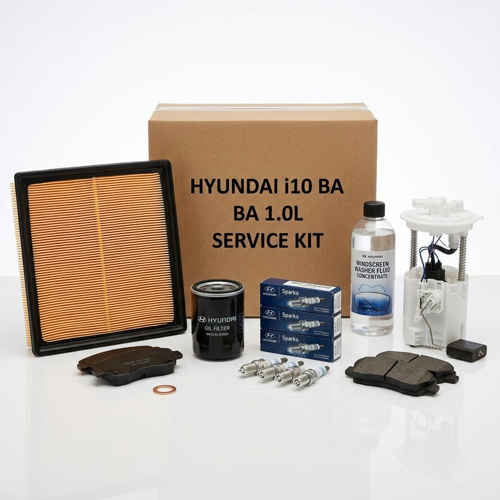 Hyundai i10 BA 1.0L Major Service and Brake Pad Kit