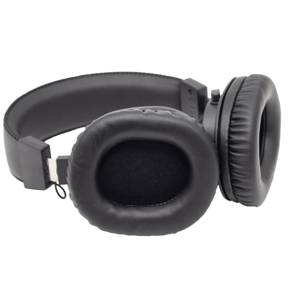 Astro Audio DSH3500-BK Professional DJ Headphones - Black