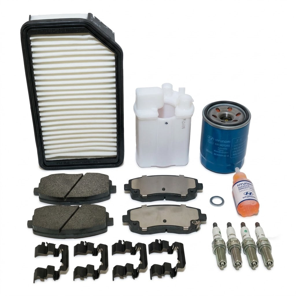 Hyundai Accent RB 15- Major Service Kit and Pad Kit