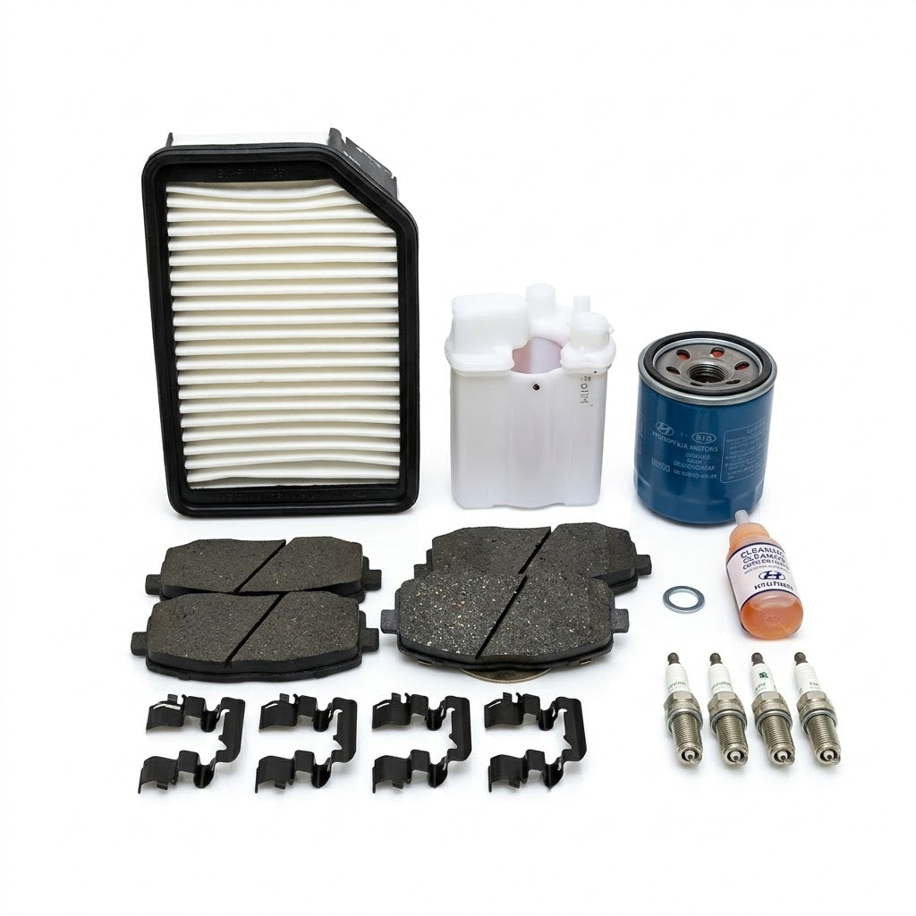 Hyundai I10 PAI 1.1 2007-2018 Major Service and Brake Pad Kit