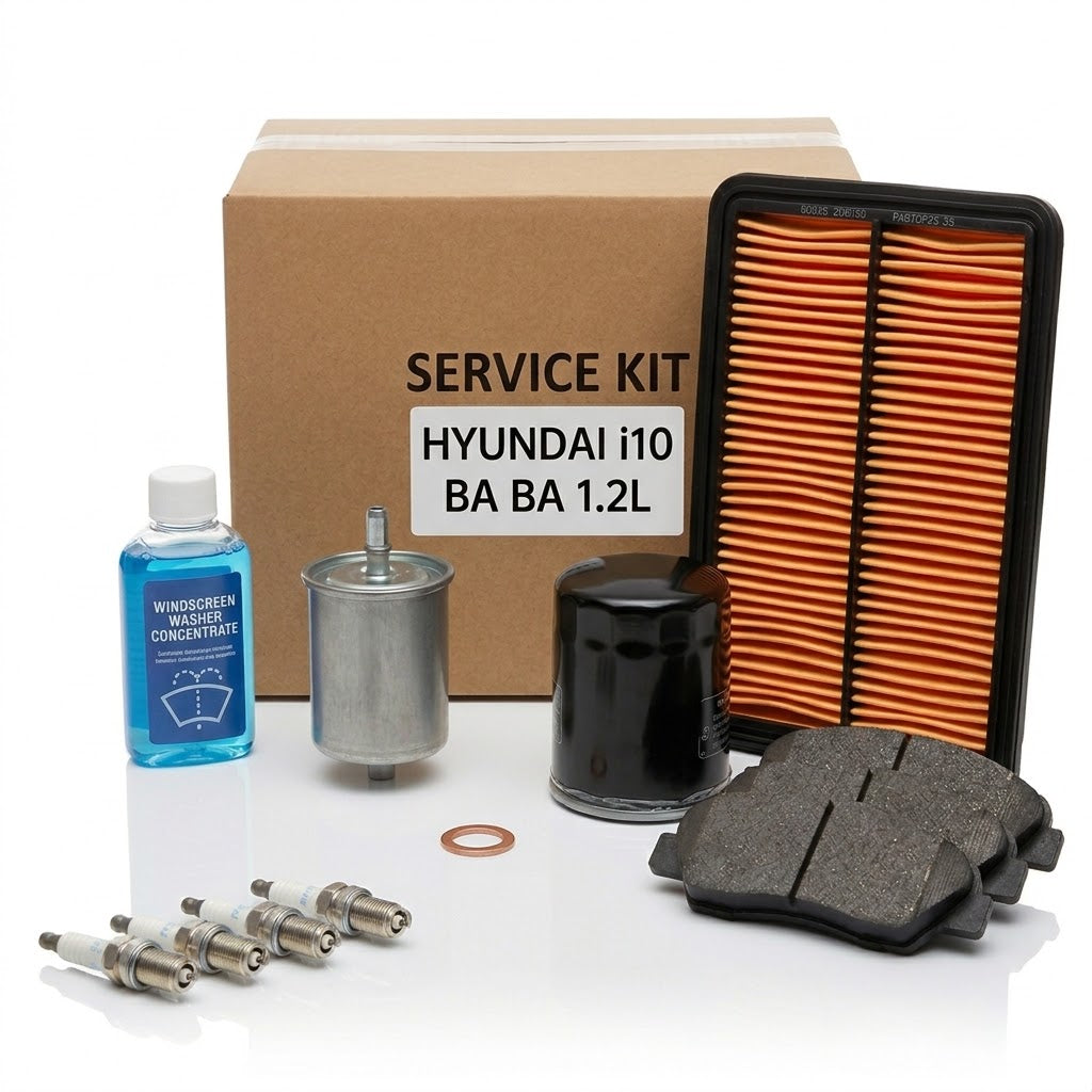 Hyundai i10 BA 1.2 Major Service and Brake Pad Kit