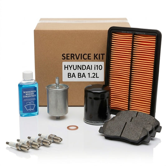 Hyundai i10 BA 1.2 Major Service and Brake Pad Kit