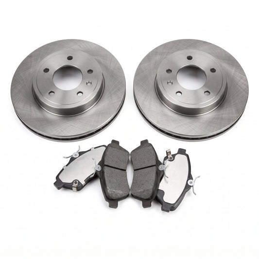 Hyundai Accent MC 2006–2010 Front Brake Disc & Pad Kit
