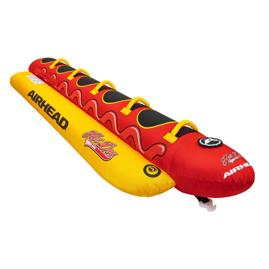 Airhead Jumbo Dog 5-Rider Towable Tube - WEBVIBES