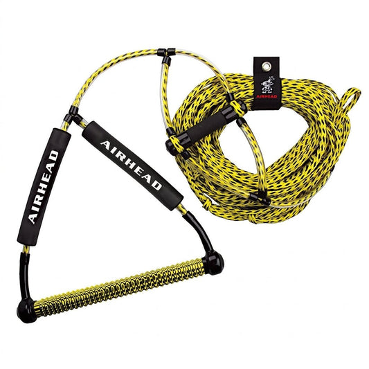 Airhead Trick Handle Wakeboard Rope Phat Grip 4 Sections 75 Feet - WEBVIBES