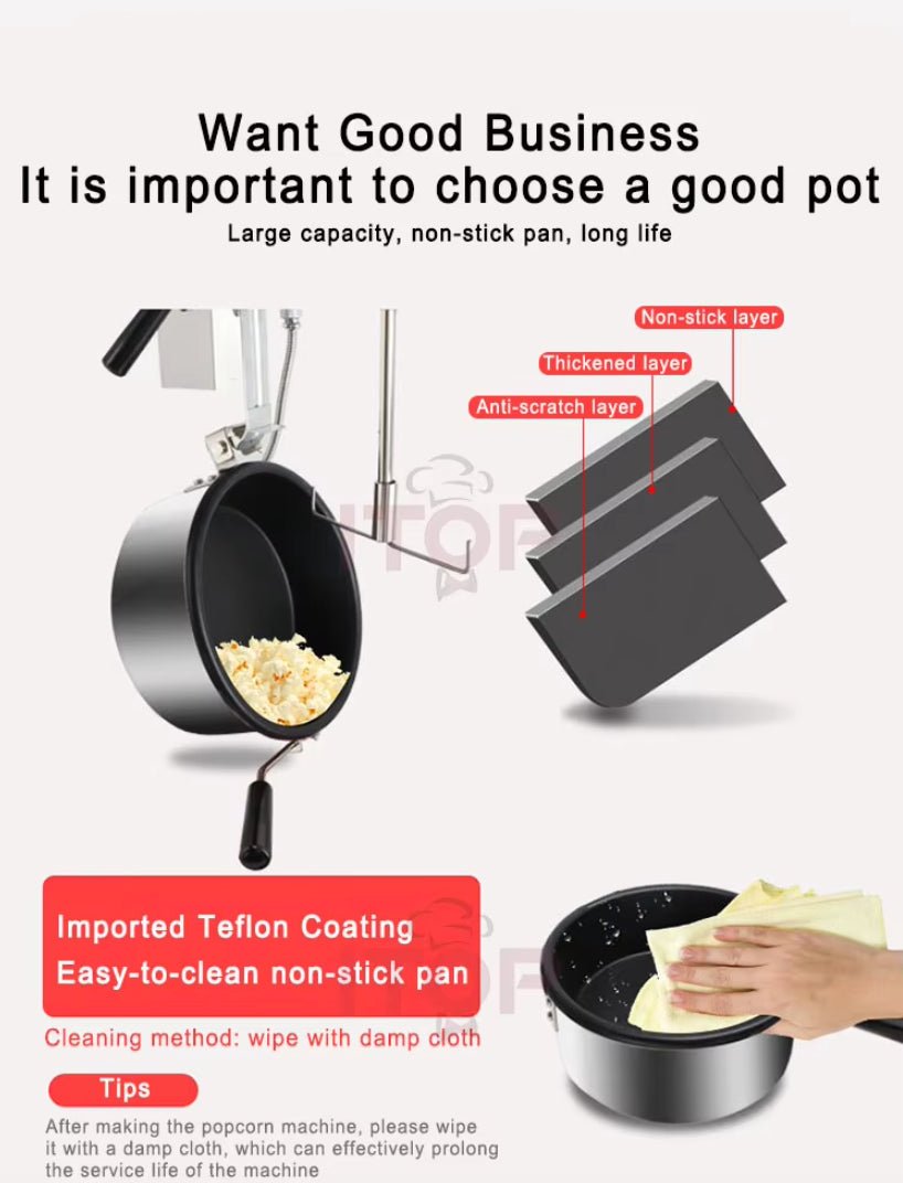 Commercial Popcorn Machine - WEBVIBES