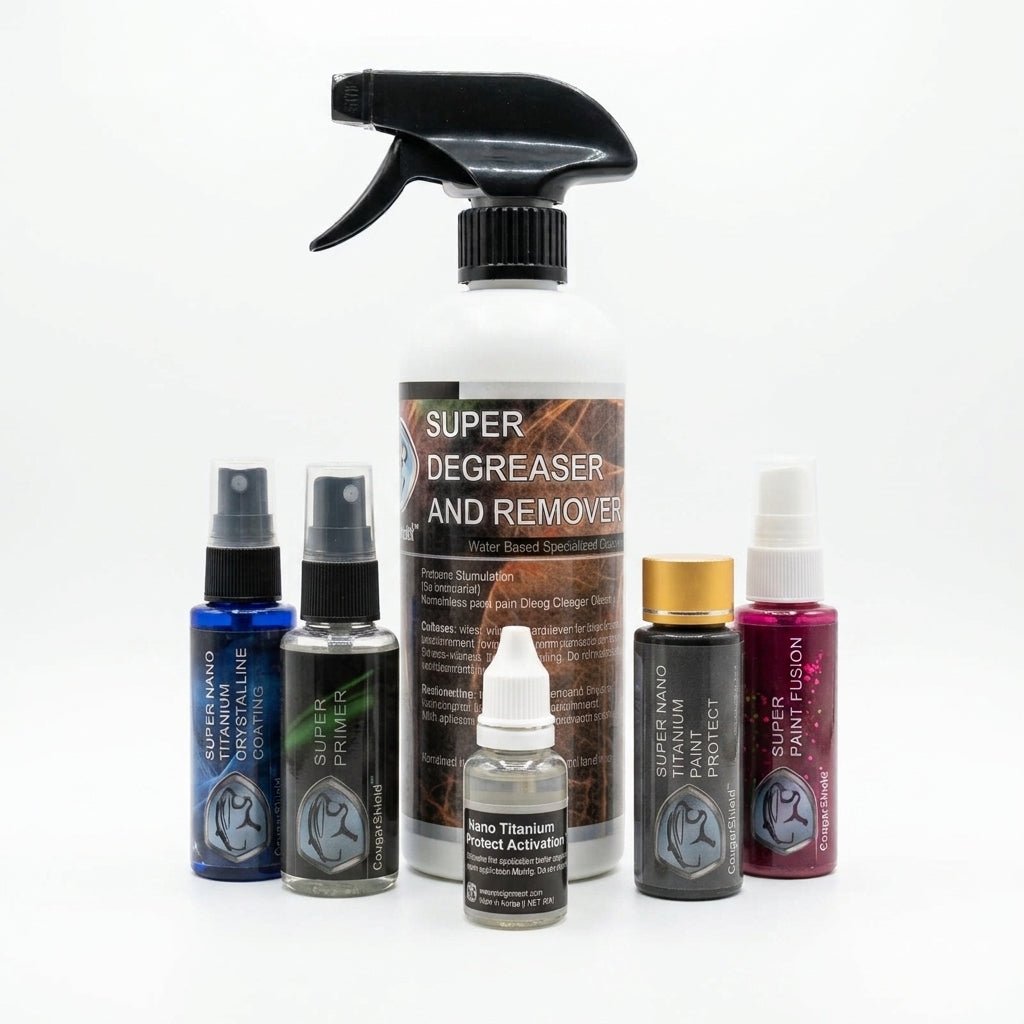 CougarShield Nano Titanium Paint Protect 1 Kit - WEBVIBES