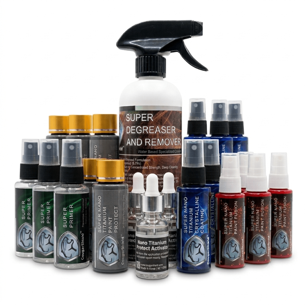 CougarShield Nano Titanium Paint Protect 5 Kits - WEBVIBES
