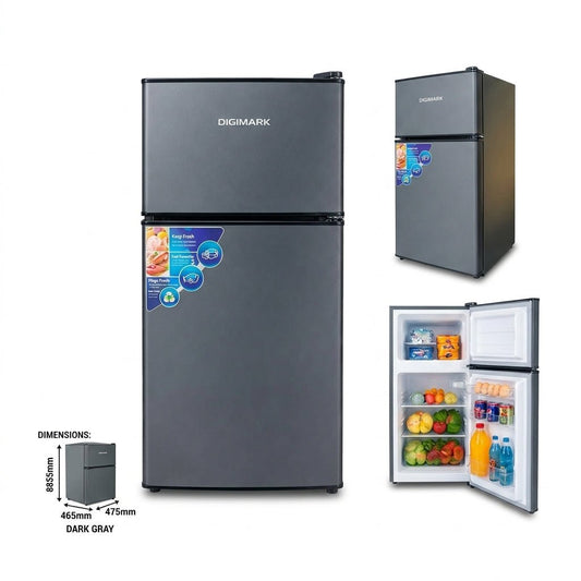 Digimark 120L Double Door Refrigerator - WEBVIBES