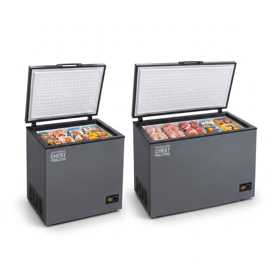 Digimark Chest Freezers 156L or 256L - WEBVIBES