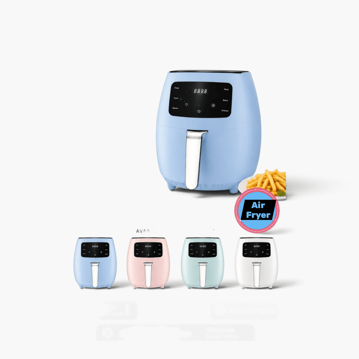 Digital Air Fryer - WEBVIBES