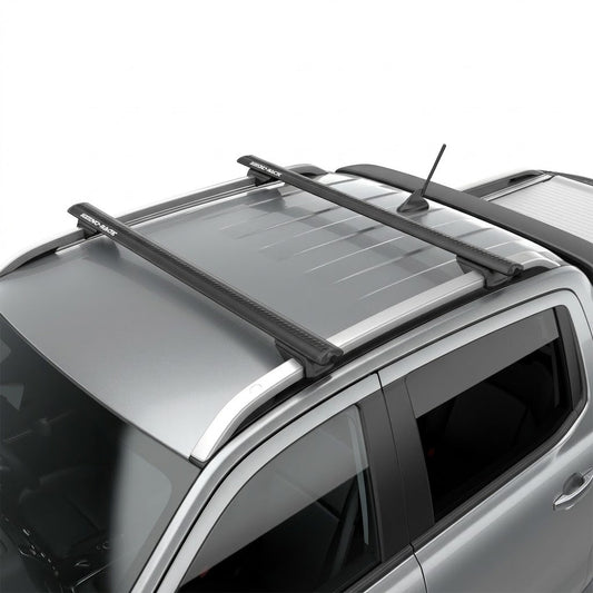 Ford Ranger Carry Bars - for Cabin Roof Rails - Overhang Style Double Cab Only - WEBVIBES