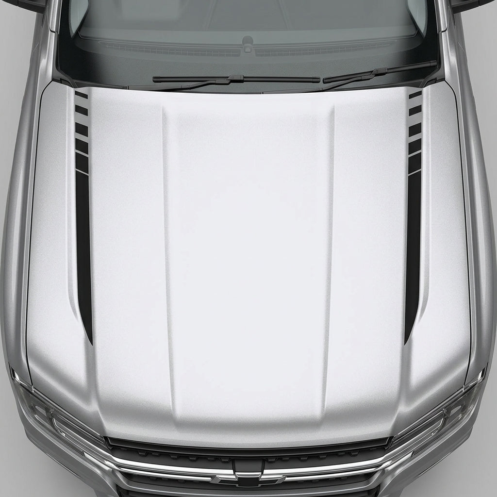 Ford Ranger Decals Speed Stripes - Bonnet (All Variants) - WEBVIBES