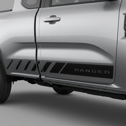 Ford Ranger Decals Speed Stripes - Side Body Single Cab (All Single Cab Variants) - WEBVIBES