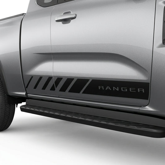 Ford Ranger Decals Speed Stripes - Side Body Super Cab (All Super Cab Variants) - WEBVIBES