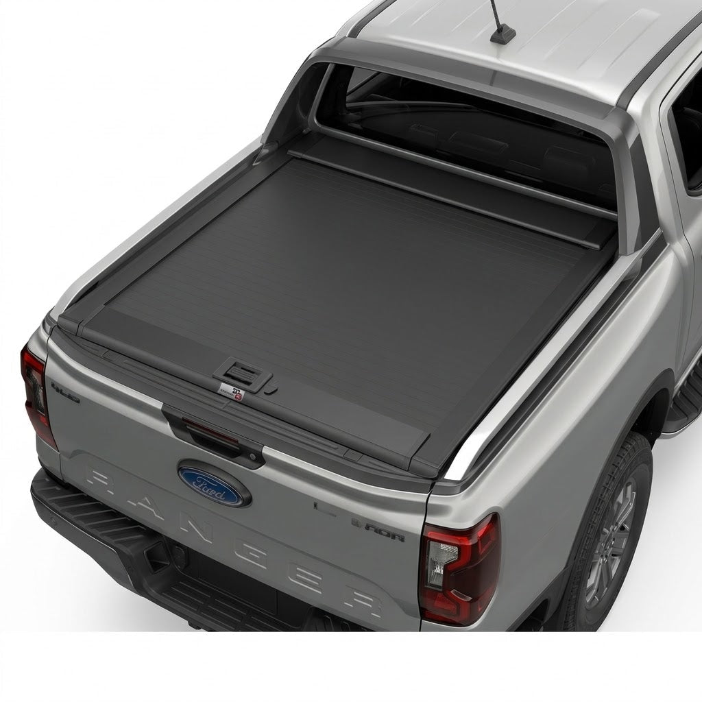 Ford Ranger Double Cab Tonneau Cover Roller Shutter Wildtrak - WEBVIBES