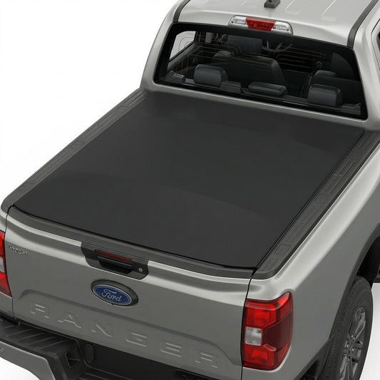 Ford Ranger Double Cab Tonneau Cover-Soft - WEBVIBES
