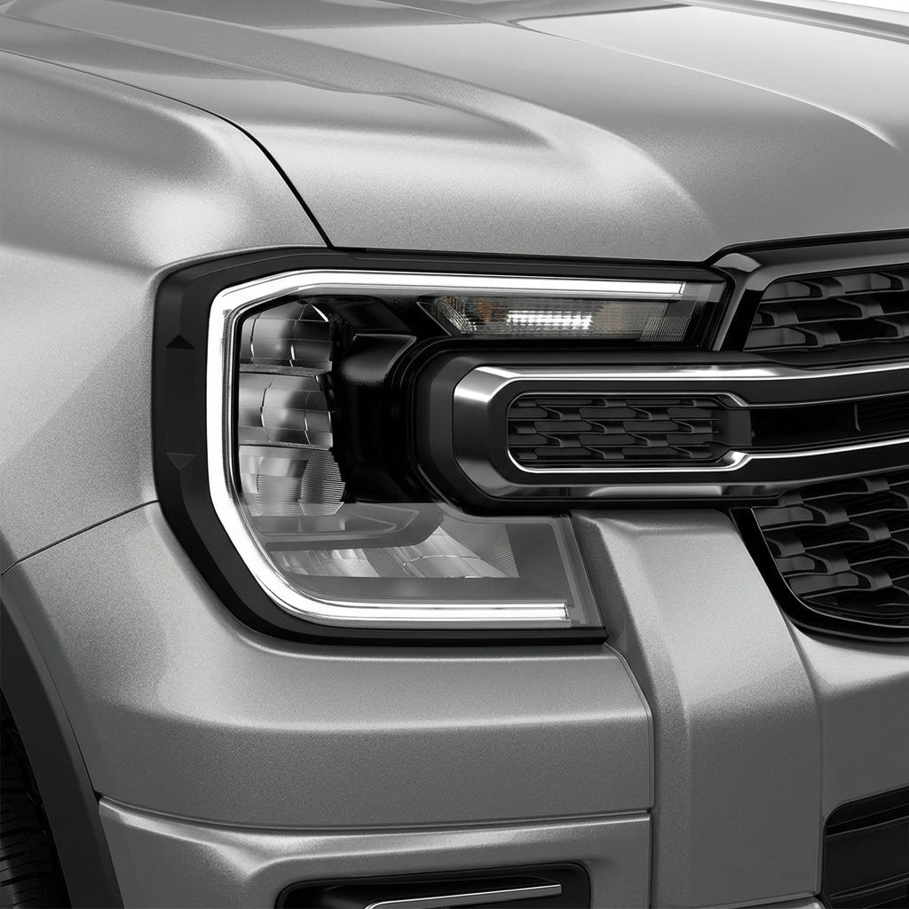 Ford Ranger Lamp Surrounds - Headlamp -Matte Black (All Variants) - WEBVIBES
