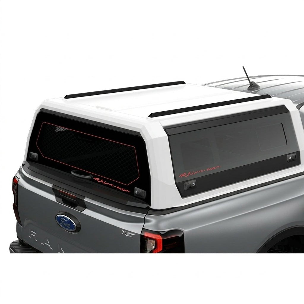 Ford Ranger (Next Gen) Double Cab Canopy XP RhinoMan - WEBVIBES