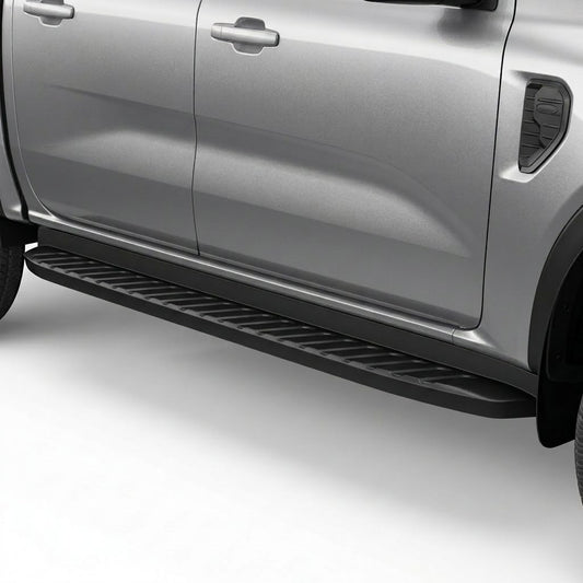 Ford Ranger Ranger Side Steps Without Stainless Steel Trim (Double Cab XL, XLT, Wildtrak and Platinum) - WEBVIBES