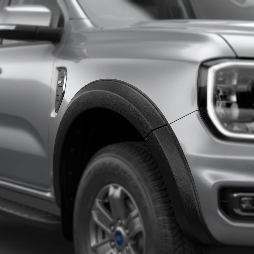 Ford Ranger Wildtrak Fender Flares - Matte Black - WEBVIBES
