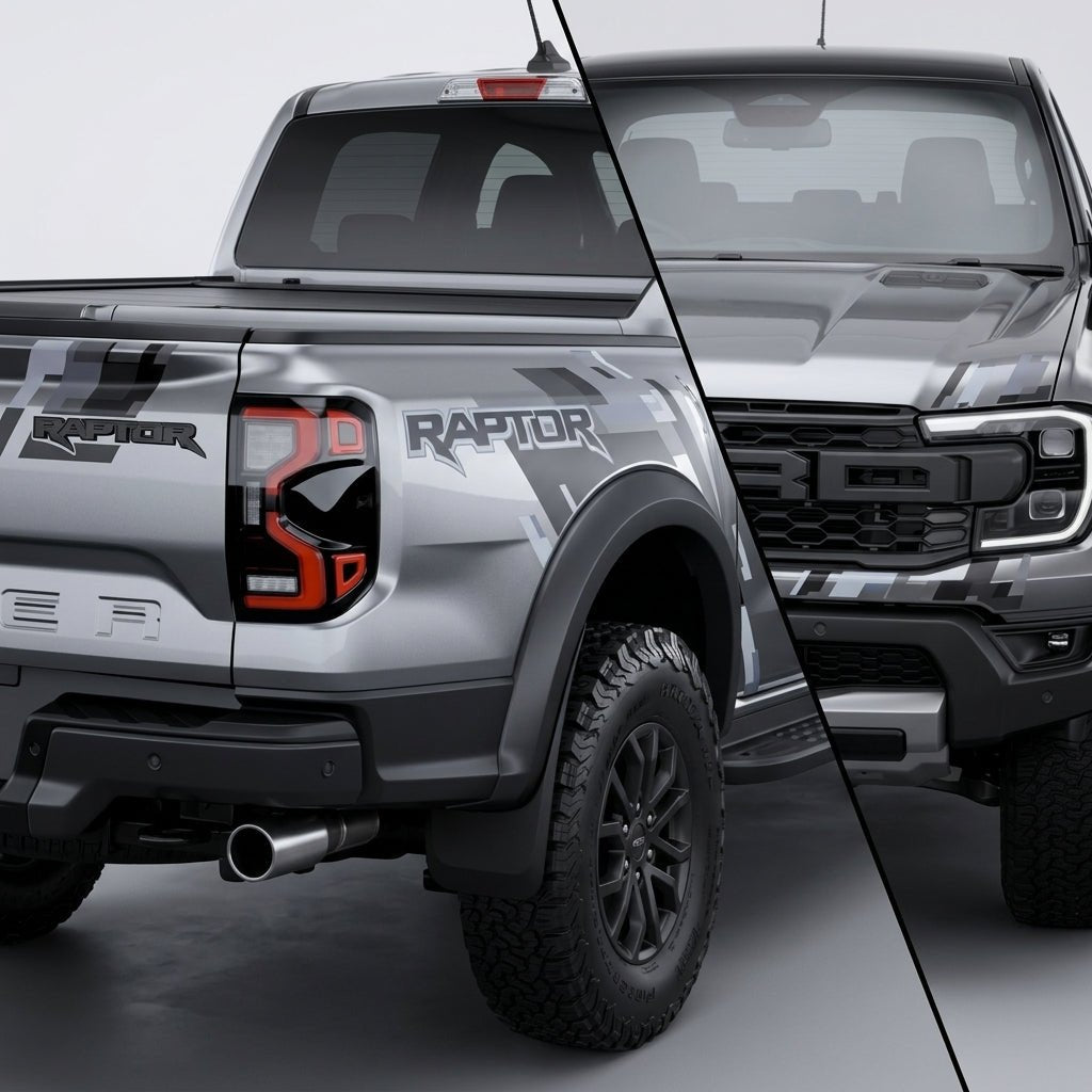 Ford Raptor Splash Decal - WEBVIBES