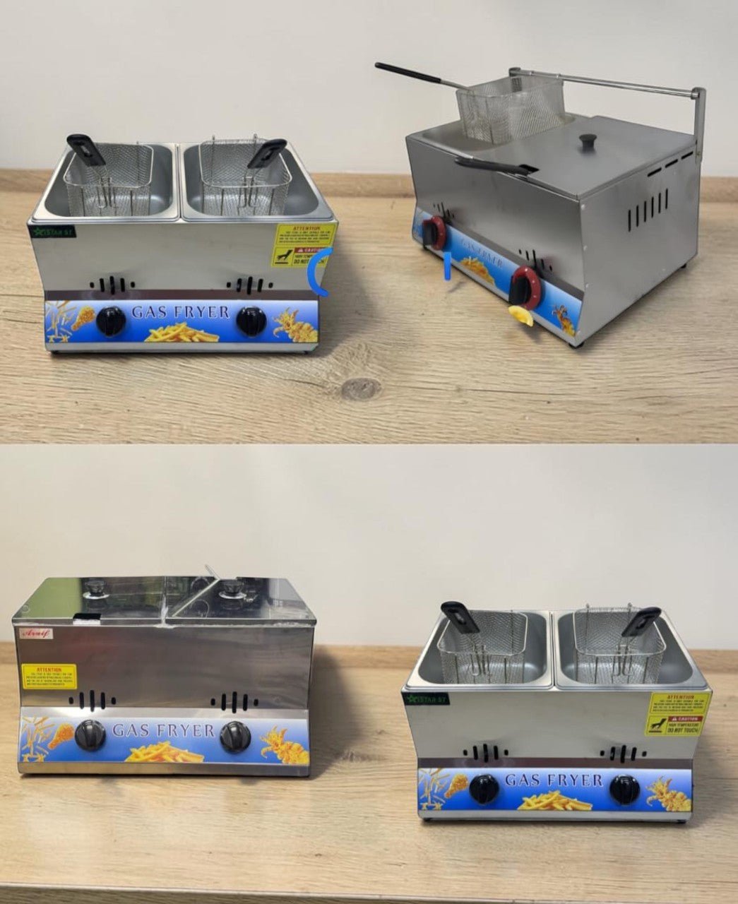 Gas Fryer - WEBVIBES