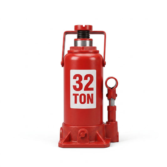 Heavy-Duty 32 Ton Hydraulic Bottle Jack - WEBVIBES