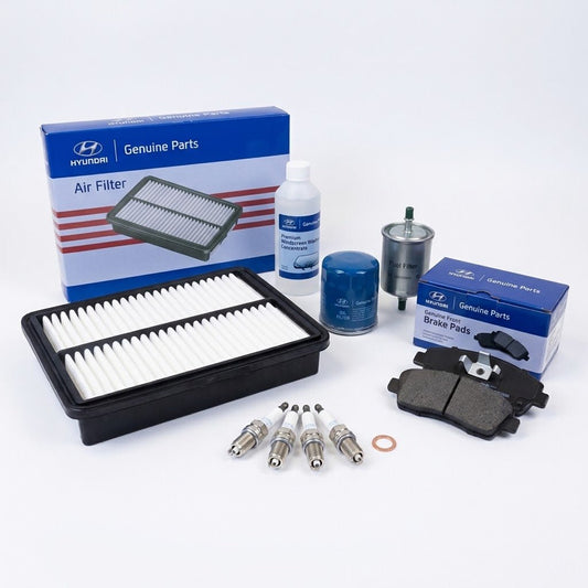 Hyundai Atos 1.1 HMI MXI 2005-2011 Major Service Kit and Brake Pad Set - WEBVIBES