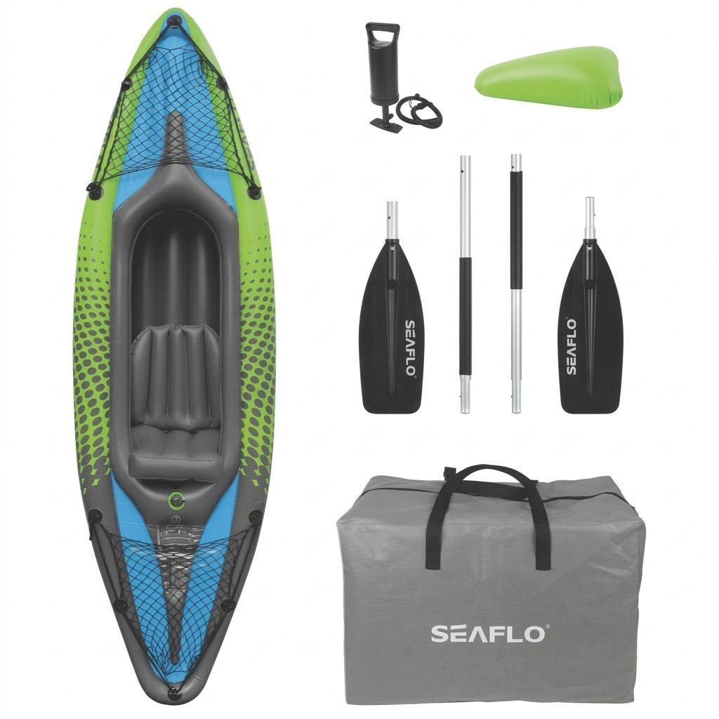 INFLATABLE KAYAK ADULT 100KG PVC - WEBVIBES