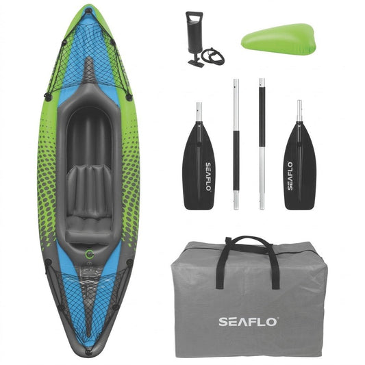 INFLATABLE KAYAK ADULT 100KG PVC - WEBVIBES