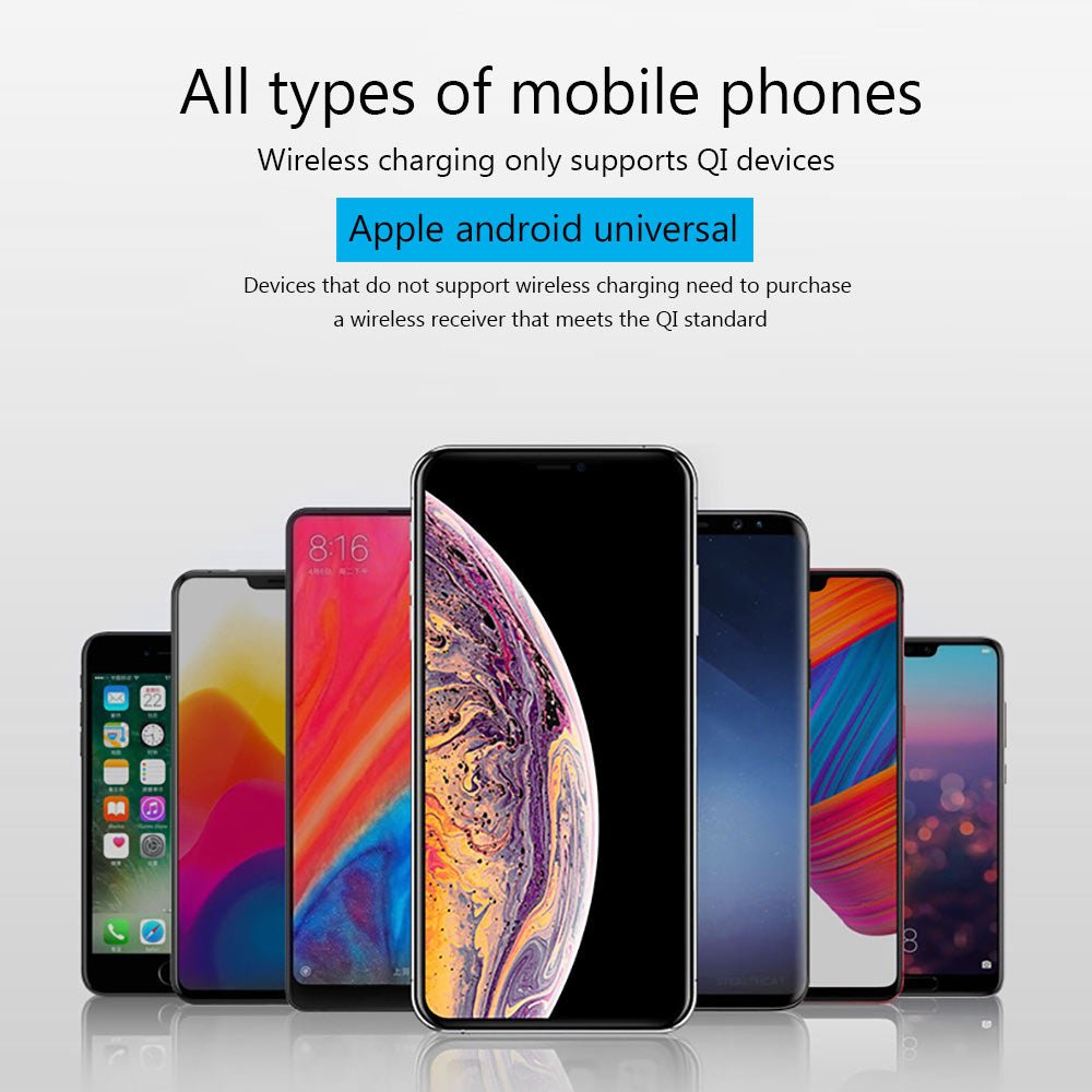 Infrared Sensor Automatic Clamp Wireless Car Charger - WEBVIBES