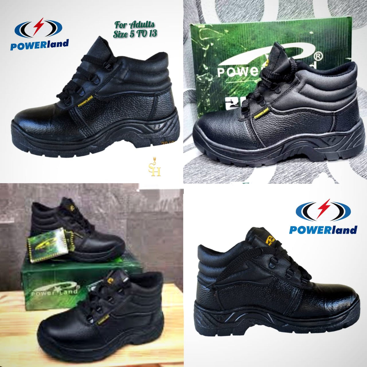 Powerland Safety Boots - WEBVIBES