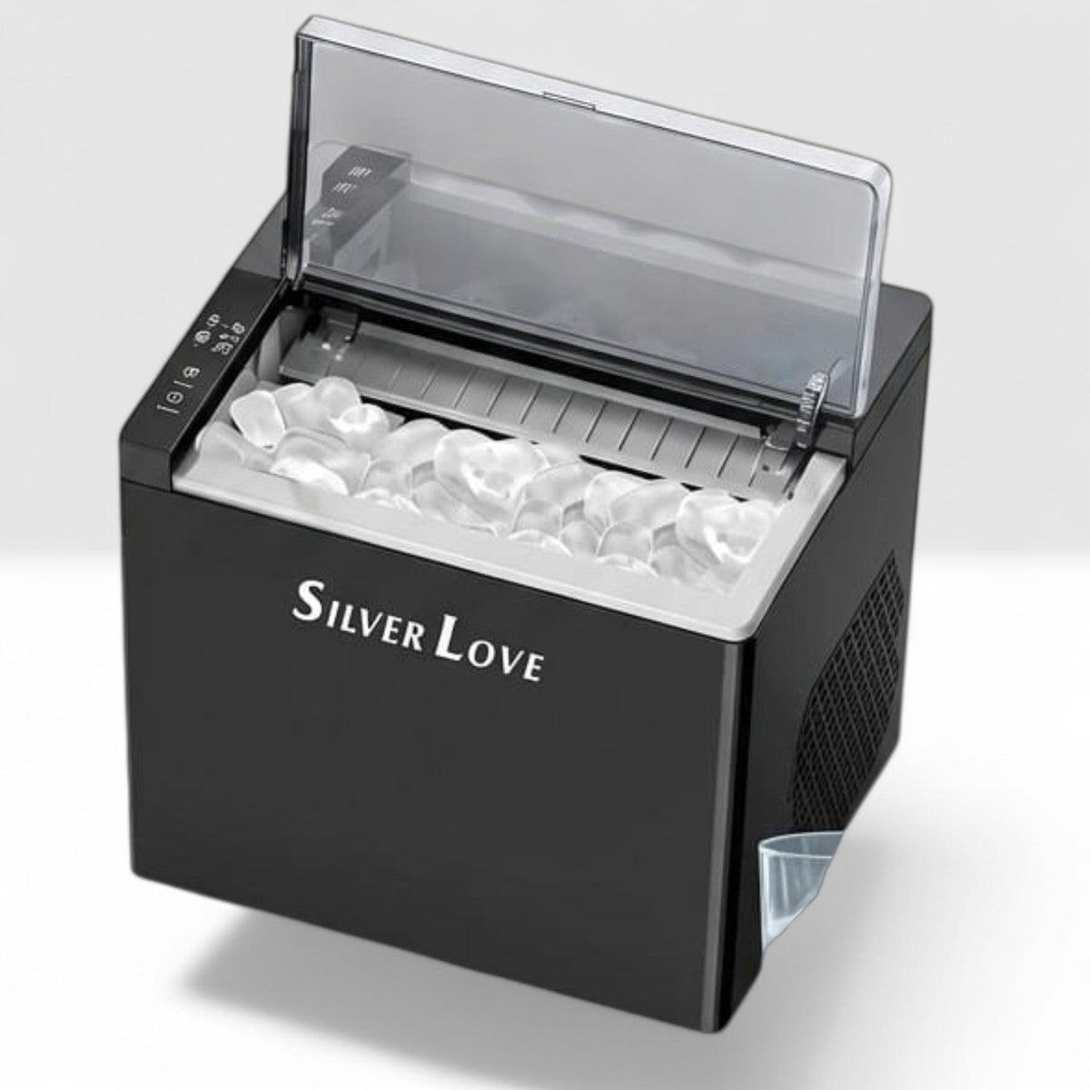 Silver Love Ice maker machine - WEBVIBES