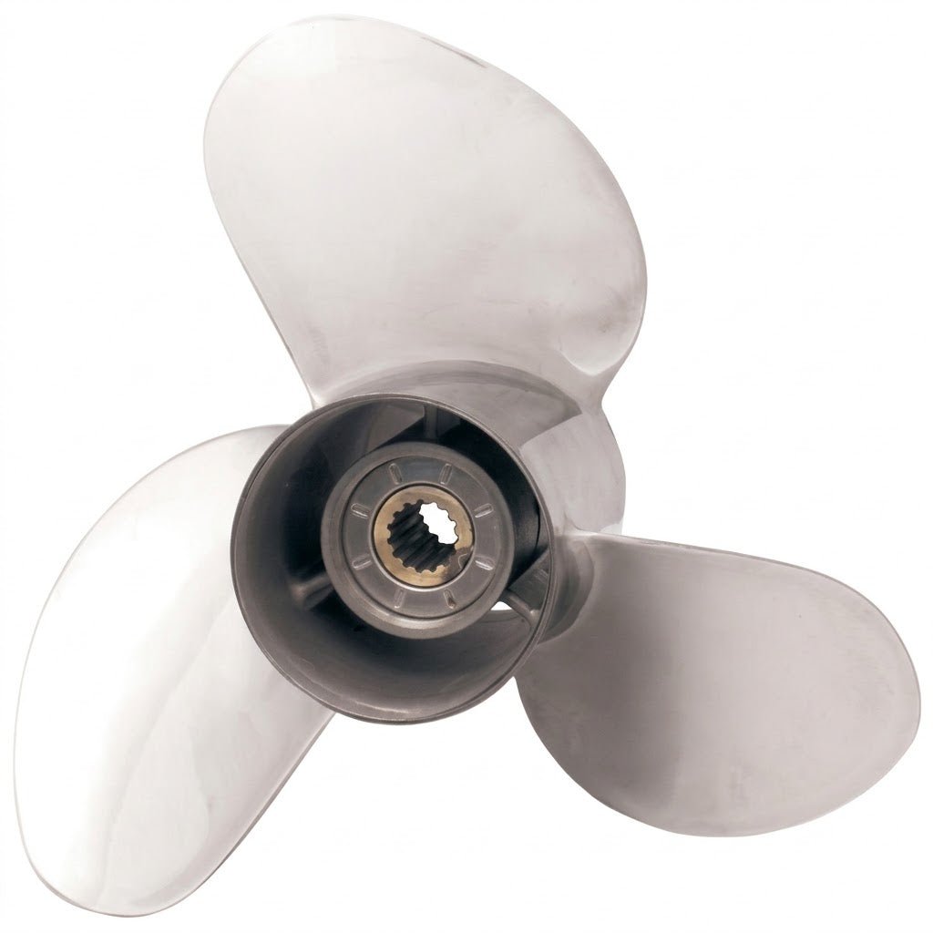 SS Propeller Suzuki 13 1/2 X 15 3 Blade/V Blade - WEBVIBES