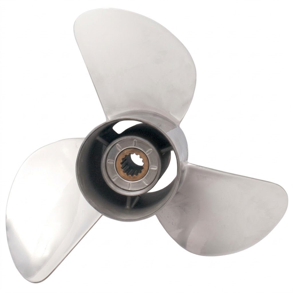 SS Propeller Yamaha 13 7/8 X 15 3 Blade / V Blade - WEBVIBES
