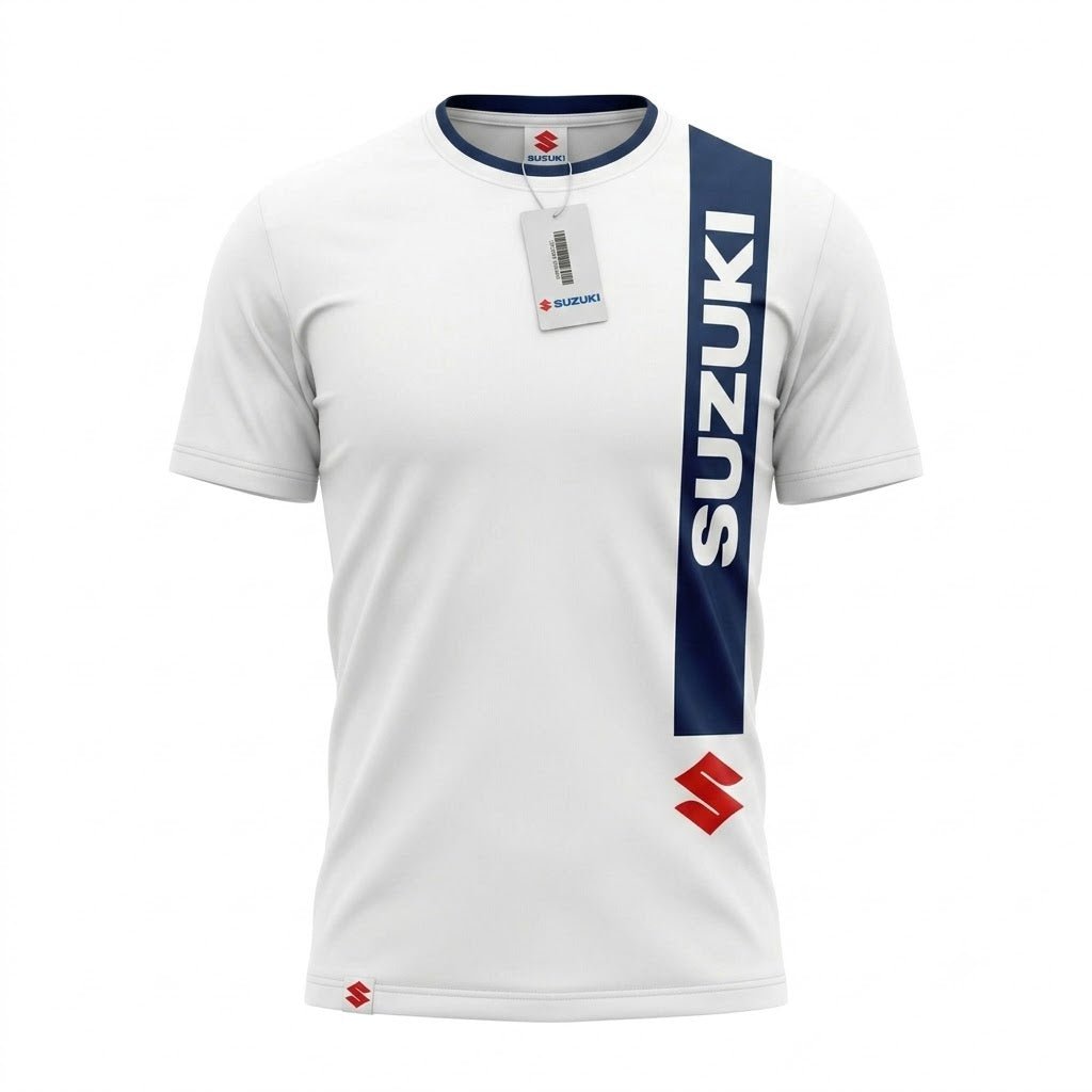 Suzuki Fashion T-shirt White - WEBVIBES