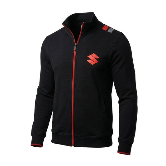 Suzuki Team Black Sweat Jacket - WEBVIBES