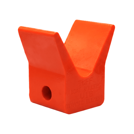 Tuff 96mm x 97mm Polyurethane Boat Trailer V-Block Bow Guard - WEBVIBES